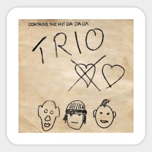Trio DA DA DA Sticker